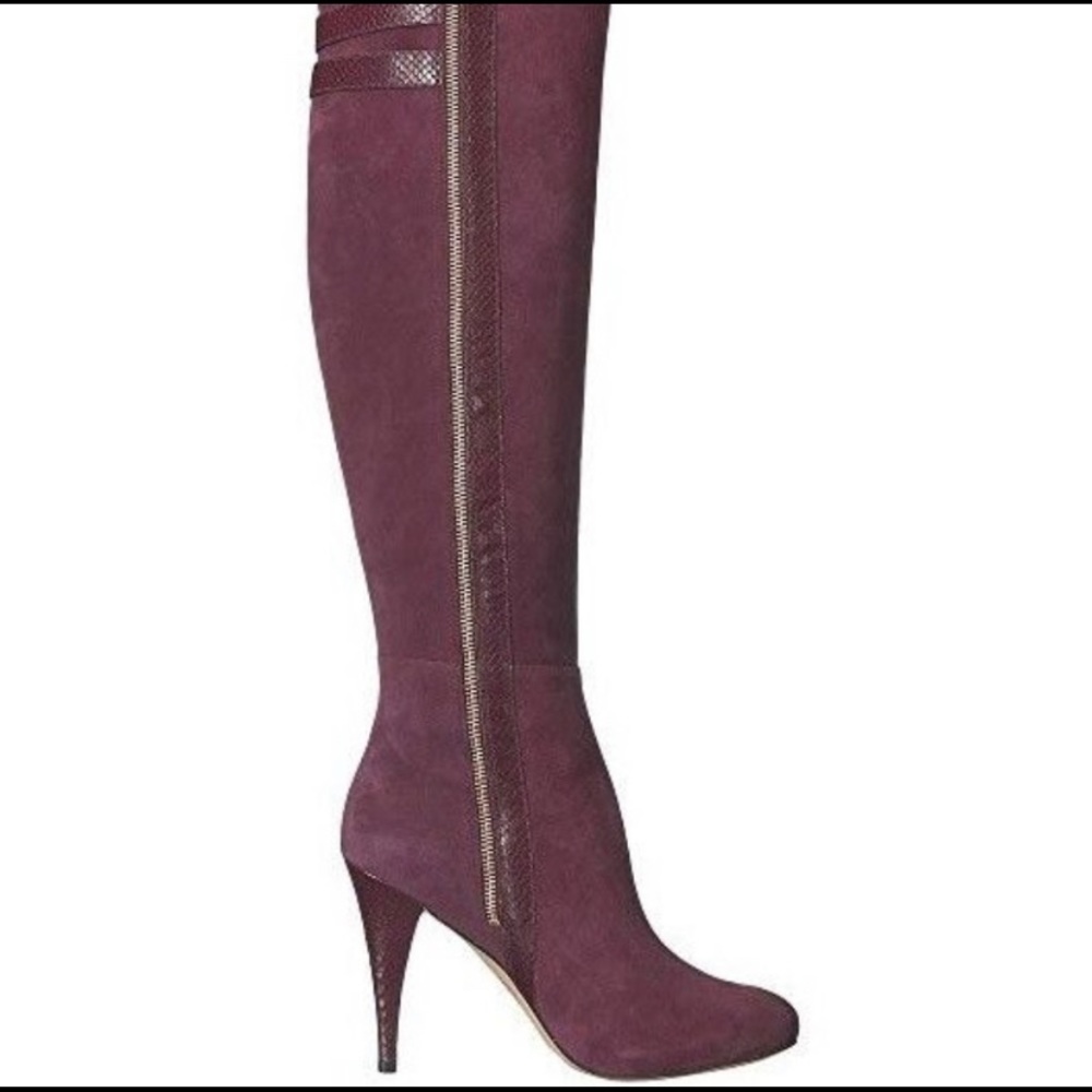 Michael Kors Delaney Boots Deep Purple